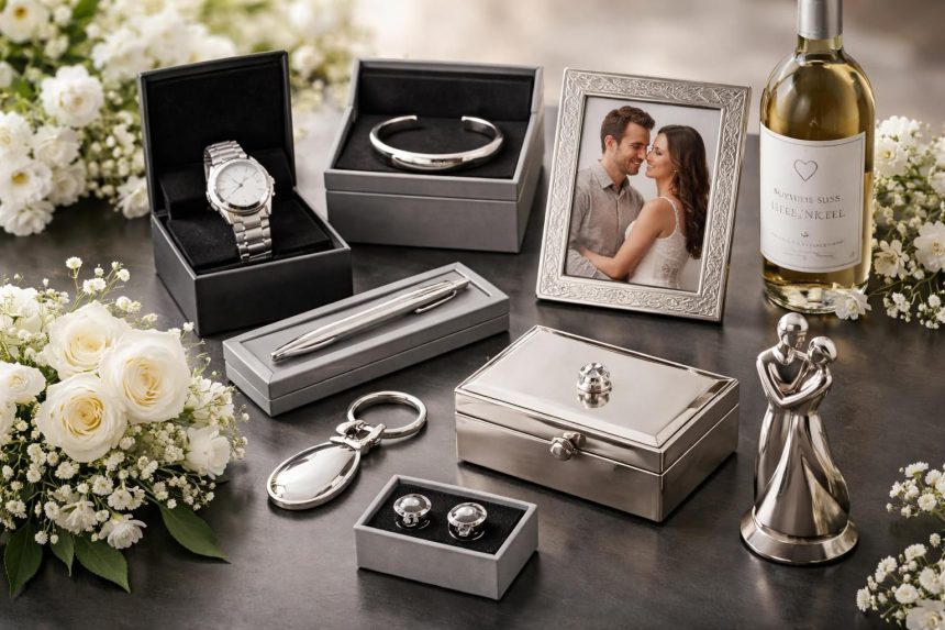 10 idées cadeaux pour les noces de nickel qui surprendront votre partenaire découvrez 10 idées cadeaux originales et surprenantes pour célébrer vos noces de nickel et faire plaisir à votre partenaire.