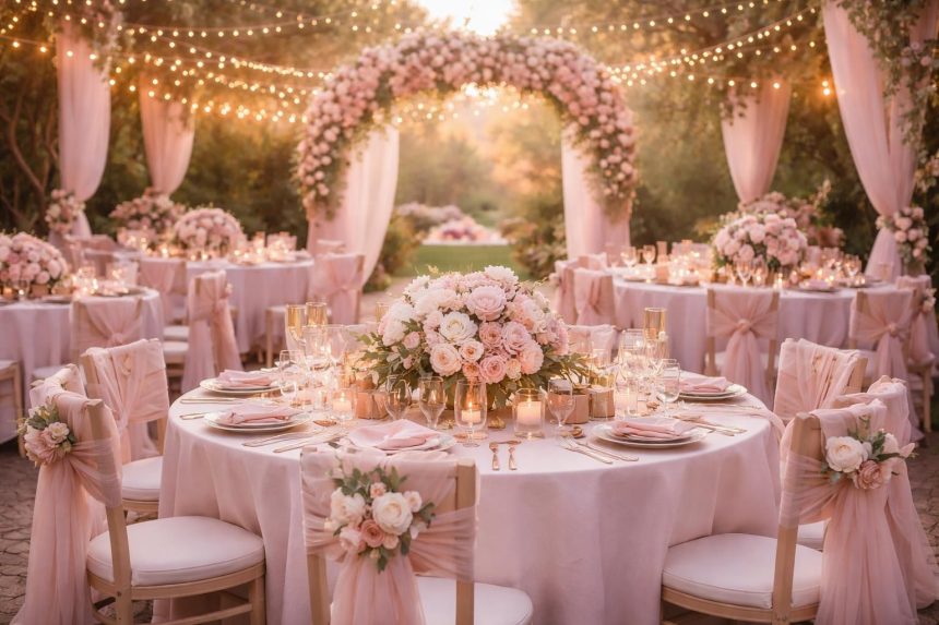 10 idées charmantes de décoration de mariage rose pâle pour un jour inoubliable découvrez 10 idées charmantes de décoration de mariage en rose pâle pour créer une ambiance douce et élégante, et rendre votre jour inoubliable.