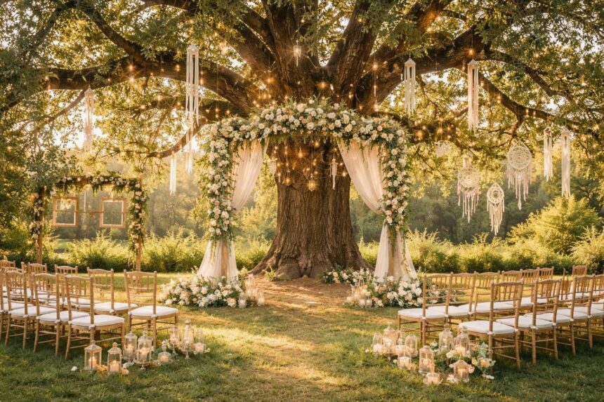 10 idées créatives pour une décoration de mariage avec un arbre unique découvrez 10 idées créatives pour une décoration de mariage unique mettant en avant un arbre, symbole d'amour et de vie, pour sublimer votre journée spéciale.