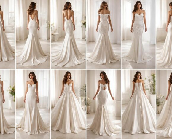 12 idées de robe de mariage en satin pour un look élégant découvrez 12 idées de robes de mariage en satin pour un look élégant et raffiné, parfait pour le jour j. inspirez-vous de nos modèles chics et tendance.