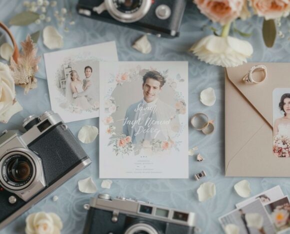 Comment créer son faire-part de mariage avec des photos