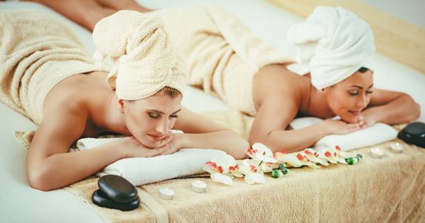 spa soins relaxation massage détente activité EVJF enterrement de vie de jeune fille