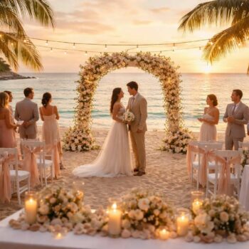 Astuces pour organiser un mariage parfait à la plage découvrez nos astuces indispensables pour organiser un mariage parfait à la plage, alliant charme, simplicité et élégance pour un jour inoubliable.