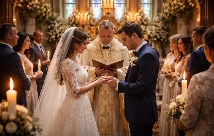 Célébration du mariage religieux : Traditions et rituels découvrez les traditions et rituels essentiels de la célébration du mariage religieux, entre symboles sacrés et moments forts pour une union pleine de sens.