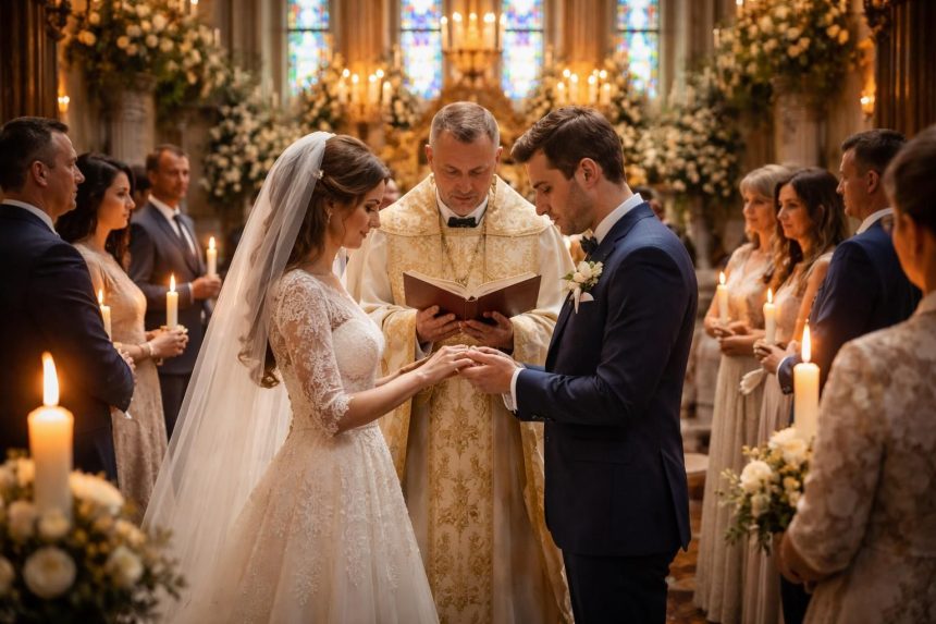 Célébration du mariage religieux : Traditions et rituels découvrez les traditions et rituels essentiels de la célébration du mariage religieux, entre symboles sacrés et moments forts pour une union pleine de sens.