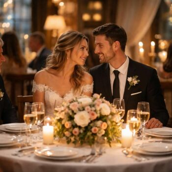 Célébration intime de mariage dans un restaurant organisez une célébration intime de mariage dans un cadre chaleureux et convivial d'un restaurant, idéal pour partager un moment unique avec vos proches.