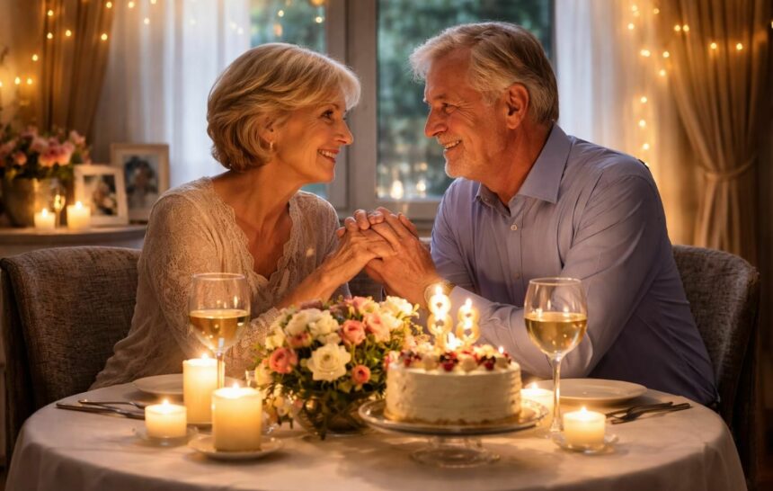 Célébration intime des 38 ans de mariage découvrez une célébration intime et émouvante des 38 ans de mariage, une occasion spéciale remplie d'amour, de souvenirs et de partage.