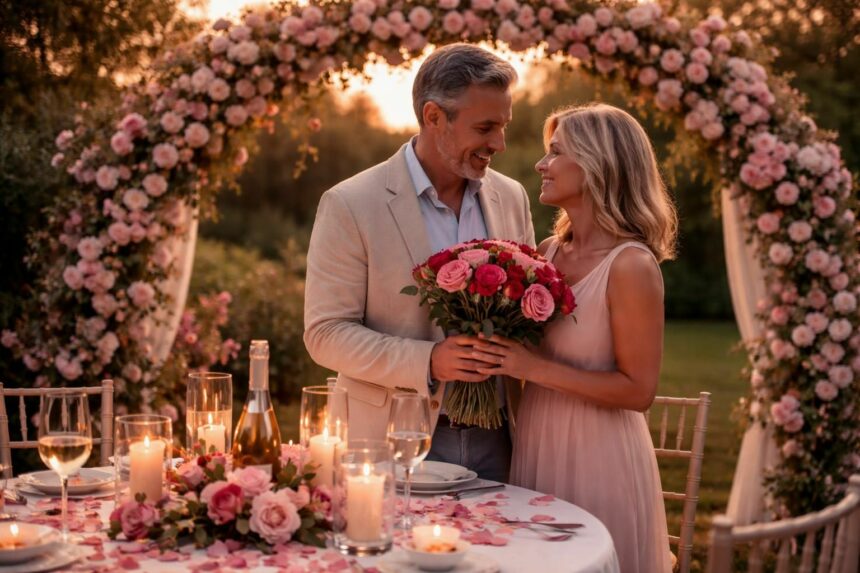 Célébrer les 17 ans de mariage : idées pour les noces de rose découvrez des idées originales et romantiques pour célébrer vos 17 ans de mariage, les noces de rose, et rendre cet anniversaire inoubliable.