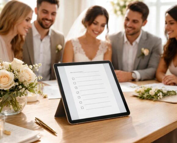 assurez une organisation parfaite avec notre checklist du jour j pour synchroniser témoins et proches sur ipad air, garantissant une coordination fluide et un mariage réussi.