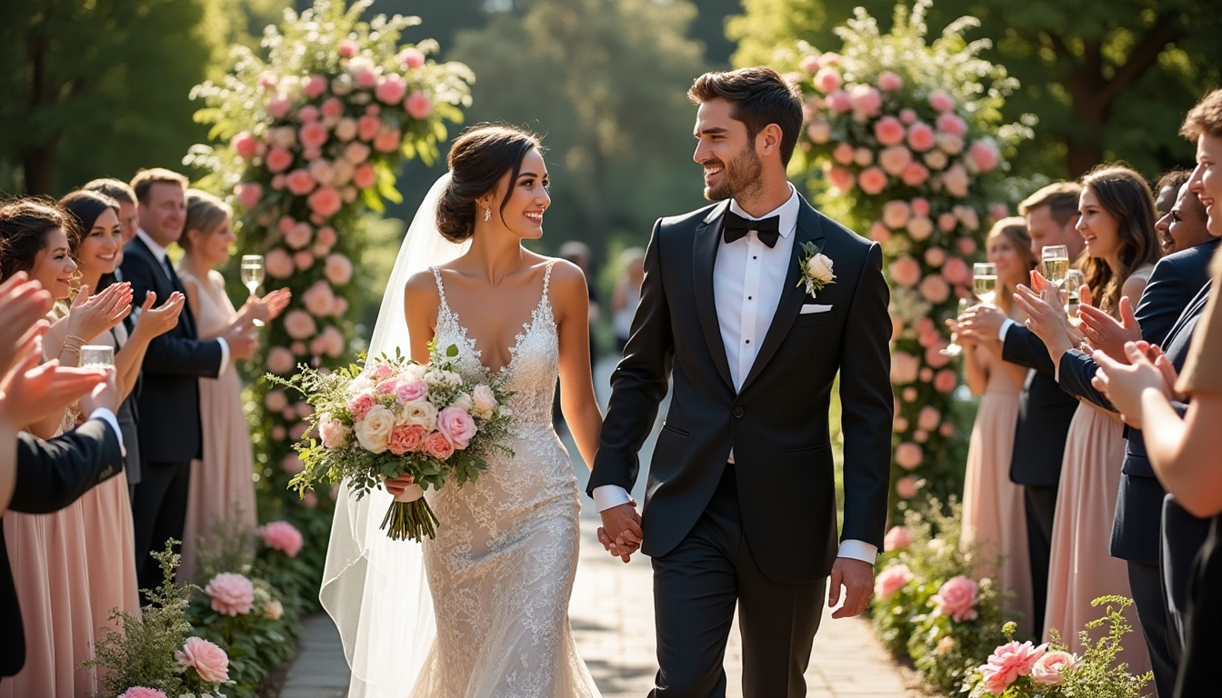 découvrez 10 idées tendances pour choisir la chanson parfaite pour la sortie d’église lors de votre mariage. inspirez-vous de nos suggestions pour un moment inoubliable et plein d’émotions !