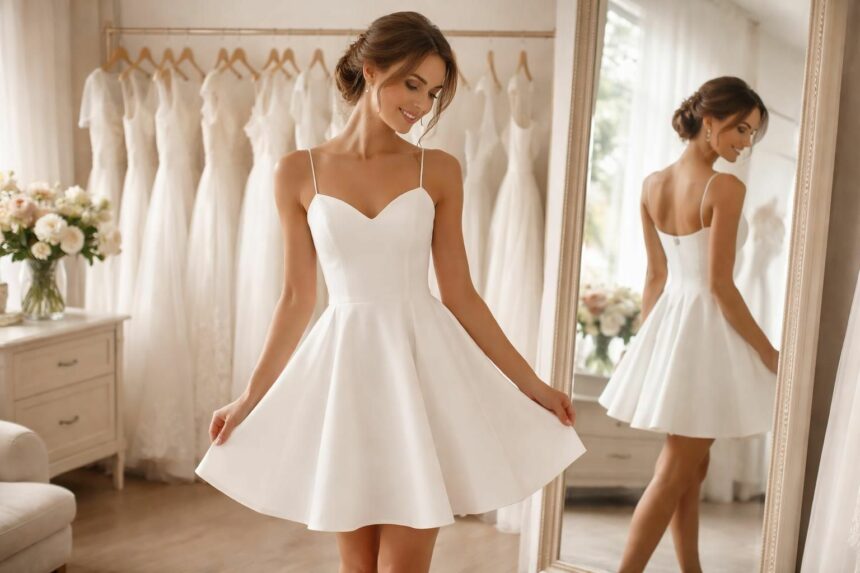 Choisir une petite robe blanche pour un mariage civil découvrez comment choisir la petite robe blanche parfaite pour un mariage civil, alliant élégance et simplicité pour ce moment unique.