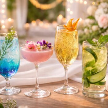 Cocktails innovants à proposer pour un mariage mémorable découvrez des recettes de cocktails innovants pour rendre votre mariage inoubliable et surprendre vos invités avec des saveurs uniques.