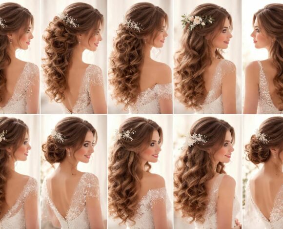 Coiffure de mariée avec des boucles : 10 inspirations pour un look romantique découvrez 10 inspirations de coiffures de mariée avec des boucles pour un look romantique et élégant le jour de votre mariage.