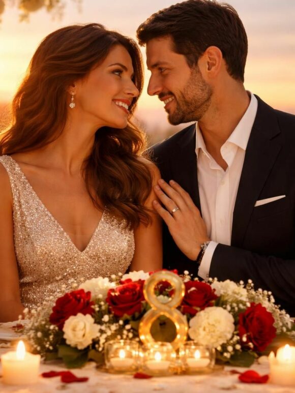 Commémoration des 8 ans de mariage célébrez les 8 ans de mariage avec une commémoration spéciale, pleine d'amour et de souvenirs précieux.