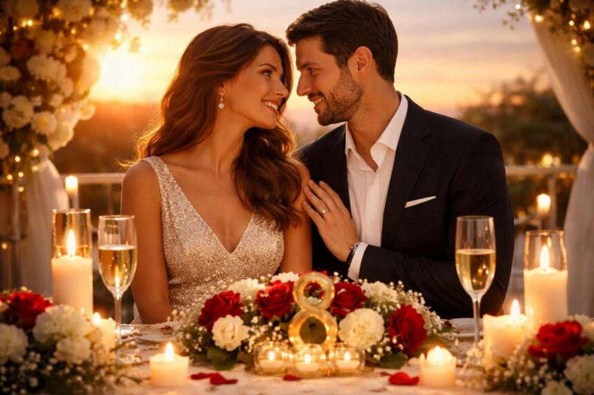 Commémoration des 8 ans de mariage célébrez les 8 ans de mariage avec une commémoration spéciale, pleine d'amour et de souvenirs précieux.