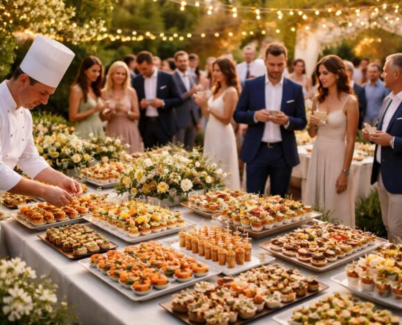 Comment choisir un traiteur de mariage pour apéritif dînatoire de 50 personnes ? découvrez nos conseils pratiques pour choisir le traiteur idéal pour un apéritif dînatoire de mariage de 50 personnes, alliant qualité, budget et originalité.