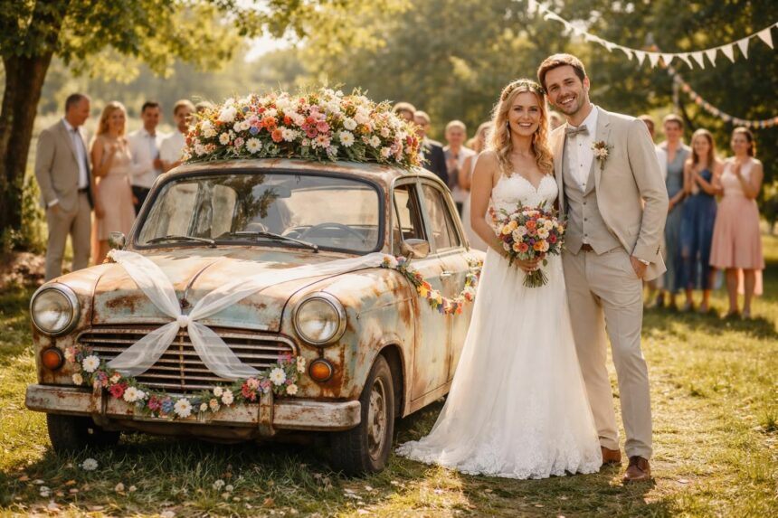 Comment choisir une voiture 'poubelle' pour un mariage mémorable découvrez comment choisir une voiture 'poubelle' originale pour un mariage inoubliable et plein de fun. astuces et conseils pour un véhicule unique qui marquera les esprits.