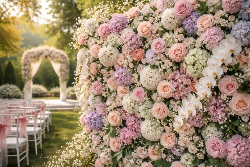 Comment créer un mur de fleurs pour un mariage inoubliable découvrez comment créer un mur de fleurs spectaculaire pour un mariage inoubliable, avec des conseils pratiques et idées déco pour impressionner vos invités.