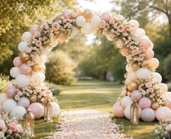 apprenez à créer une magnifique arche de ballons pour un mariage inoubliable, avec des conseils simples et des idées créatives pour sublimer votre décoration.