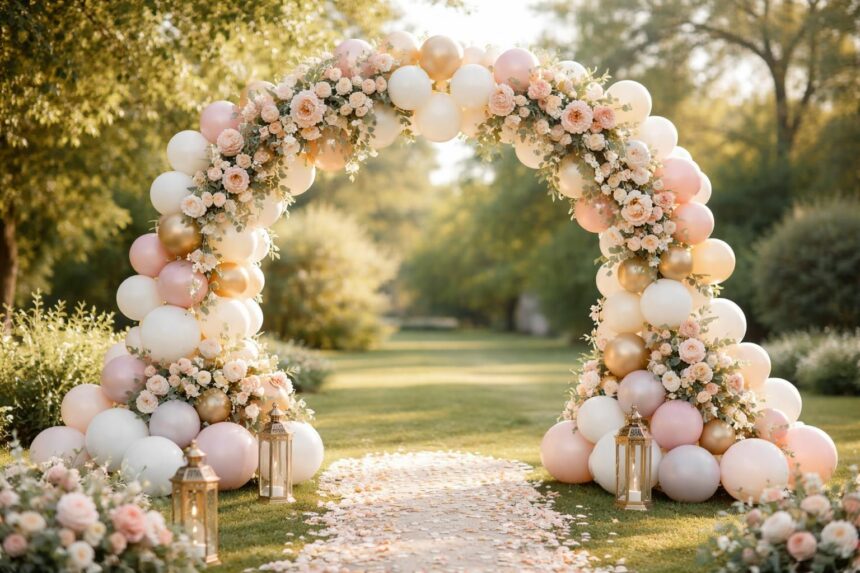 Comment créer une arche de ballons pour un mariage mémorable apprenez à créer une magnifique arche de ballons pour un mariage inoubliable, avec des conseils simples et des idées créatives pour sublimer votre décoration.