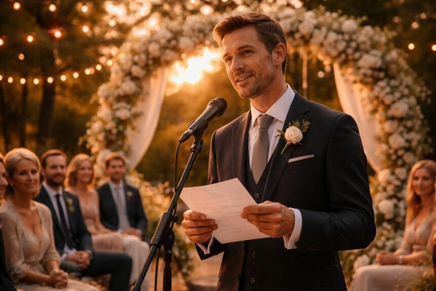 Comment rédiger un discours de mariage pour son fils qui touchera le cœur des invités découvrez comment rédiger un discours de mariage émouvant pour votre fils, qui saura toucher le cœur de tous les invités grâce à des conseils simples et authentiques.