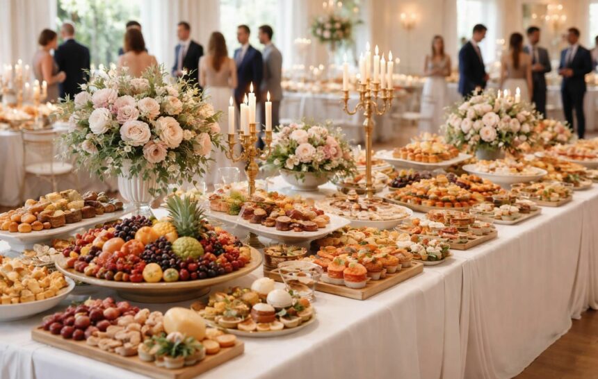 Comment réussir la présentation d’un buffet de mariage inoubliable découvrez nos conseils essentiels pour réussir la présentation d’un buffet de mariage inoubliable et émerveiller vos invités avec élégance et créativité.