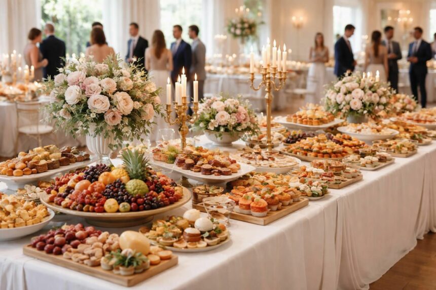 Comment réussir la présentation d’un buffet de mariage inoubliable découvrez nos conseils essentiels pour réussir la présentation d’un buffet de mariage inoubliable et émerveiller vos invités avec élégance et créativité.