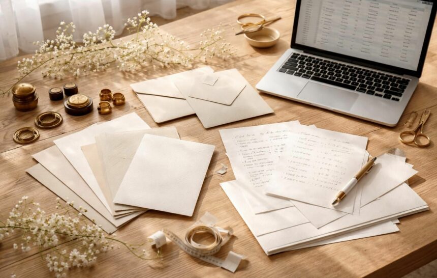 Coût détaillé des faire-part de mariage découvrez le coût détaillé des faire-part de mariage pour bien planifier votre budget et choisir des invitations adaptées à votre style et à vos envies.