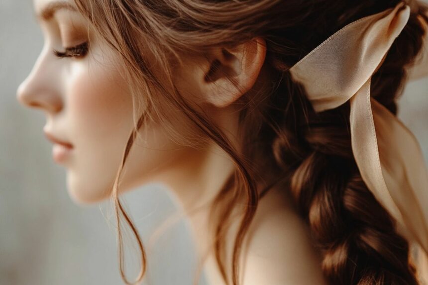 Découvrez les plus belles coiffures pour mariage : tresse pour un look romantique