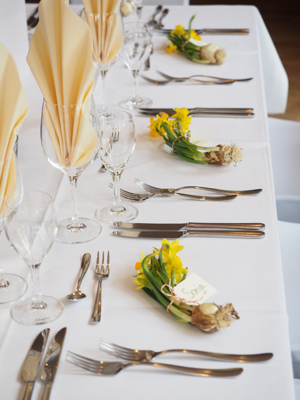 Décoration de table de mariage