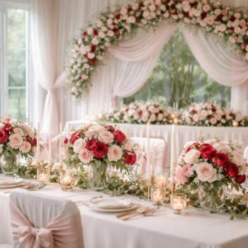 Décoration et thèmes pour une noce de rose élégante découvrez des idées de décoration raffinée et des thèmes élégants pour une noce de rose inoubliable.
