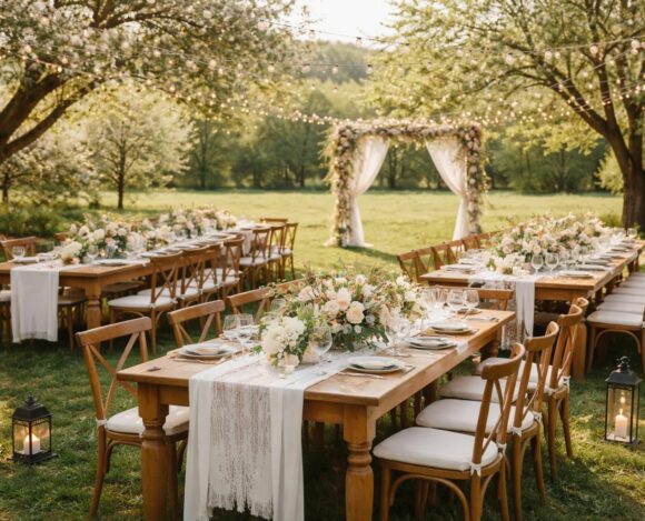 Découvrez comment créer un décor de mariage champêtre et chic pour une journée inoubliable apprenez à réaliser un décor de mariage champêtre et chic pour une journée mémorable alliant élégance naturelle et ambiance chaleureuse.