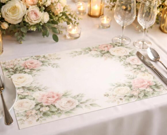 apprenez à créer un set de table de mariage à imprimer unique et personnalisé pour rendre votre grand jour encore plus mémorable.