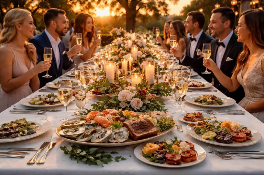 Découvrez le coût du repas de mariage par personne pour un événement inoubliable découvrez combien coûte un repas de mariage par personne pour organiser un événement mémorable et adapté à votre budget.