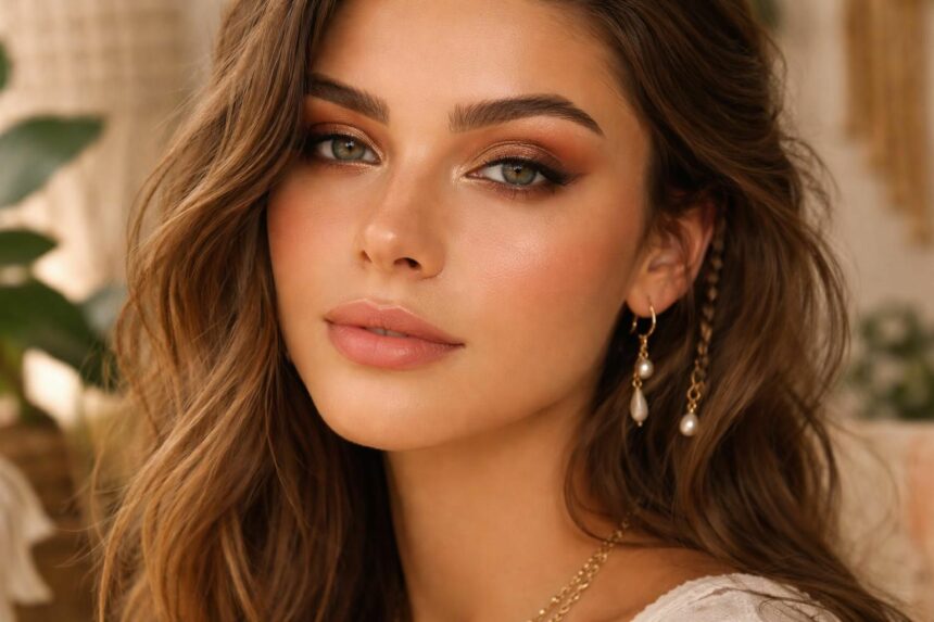 Découvrez le maquillage bohème chic pour les yeux qui fera tourner les têtes adoptez le maquillage bohème chic pour les yeux, alliant douceur et élégance, et faites tourner toutes les têtes avec un regard captivant et naturel.