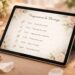 découvrez comment organiser le déroulé de votre cérémonie de mariage de manière innovante avec une tablette tactile microsoft pour une préparation fluide et moderne.