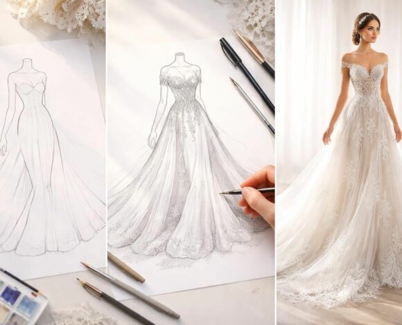 Dessiner une robe de mariée : guide détaillé étape par étape apprenez à dessiner une robe de mariée grâce à ce guide détaillé étape par étape, idéal pour les débutants et les passionnés de mode.