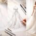 apprenez à dessiner une robe de mariée grâce à ce guide détaillé étape par étape, idéal pour les débutants et les passionnés de mode.