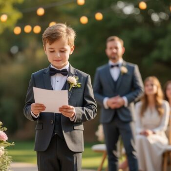découvrez des idées émouvantes et marquantes pour un discours de mariage prononcé par un enfant à l'attention de ses parents. inspirez-vous pour exprimer amour, gratitude et joie en ce jour unique.