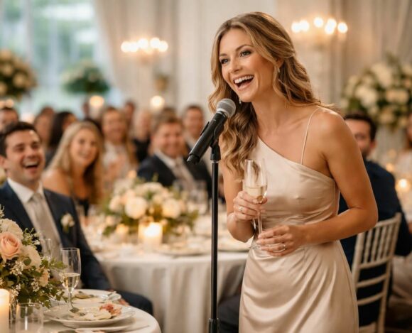 Discours drôle de meilleure amie pour un mariage : comment faire rire les invités ? découvrez comment écrire un discours drôle de meilleure amie pour un mariage et apprendre à faire rire les invités avec des anecdotes et de l'humour adapté.