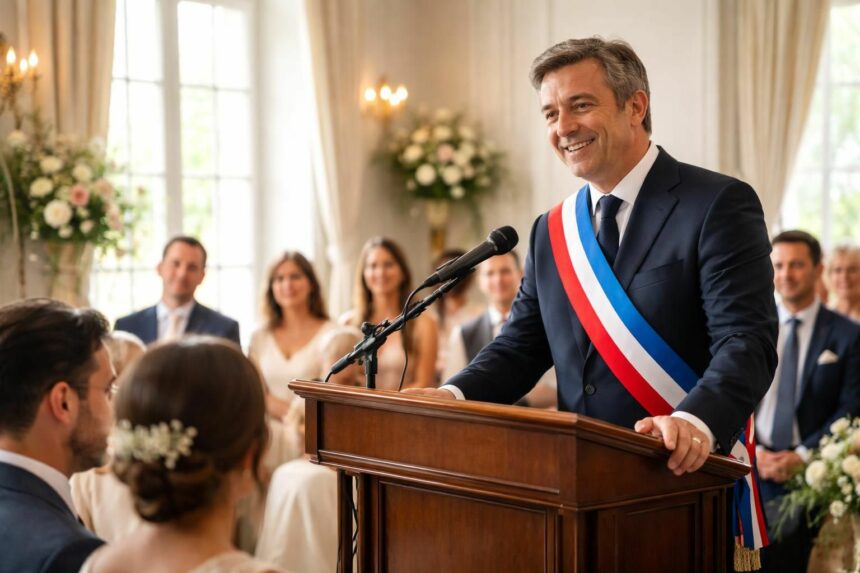 Discours du maire pour un mariage civil découvrez un exemple inspirant de discours du maire pour un mariage civil, alliant émotions, respect des traditions et personnalisation pour célébrer ce moment unique.