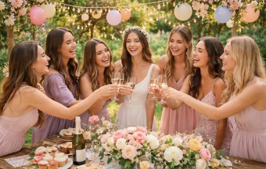 organisez un enterrement de vie de jeune fille thématique inoubliable avec des idées originales, animations et décorations personnalisées pour célébrer ce moment unique entre amies.