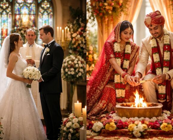Exploration des traditions de mariage : du christianisme à l'hindouisme découvrez les traditions uniques des mariages à travers différentes cultures, du christianisme à l'hindouisme, et explorez leur richesse et leur signification.