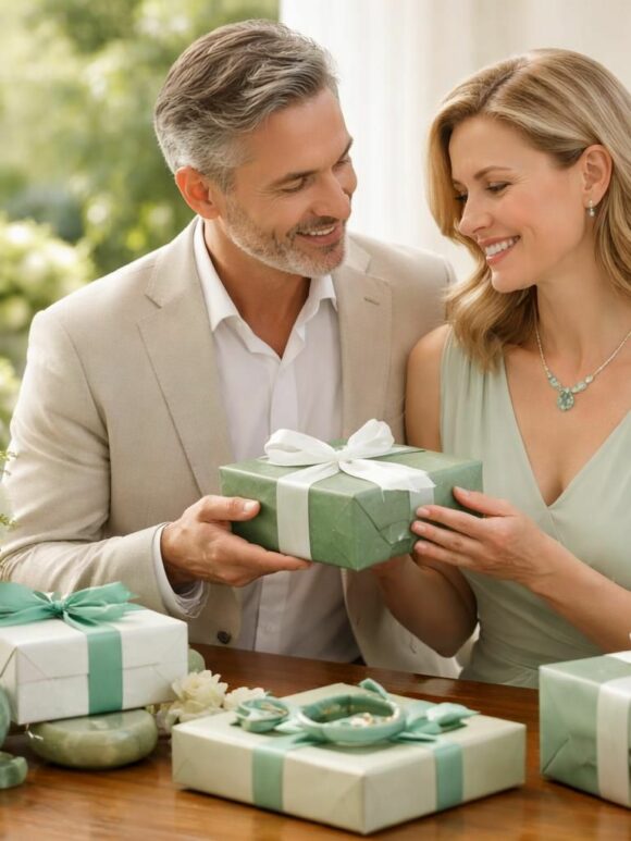 Idées cadeaux et symbolique des 26 ans de mariage, les noces de jade découvrez des idées cadeaux originales et la symbolique des 26 ans de mariage, appelés noces de jade, pour célébrer cet anniversaire unique avec élégance et émotion.