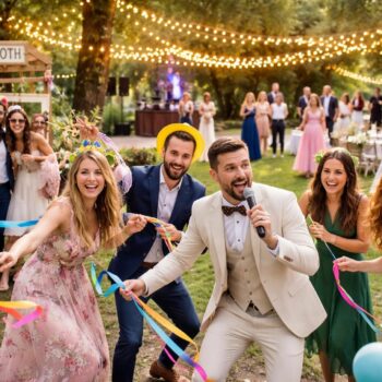 Idées d’animations de mariage pour rendre votre journée inoubliable découvrez des idées d’animations originales et captivantes pour rendre votre journée de mariage inoubliable et magique.