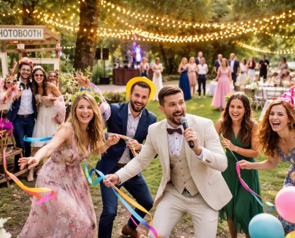 Idées d’animations de mariage pour rendre votre journée inoubliable découvrez des idées d’animations originales et captivantes pour rendre votre journée de mariage inoubliable et magique.