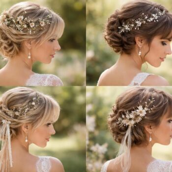 Idées de coiffures bohèmes pour cheveux courts de mariée découvrez nos idées de coiffures bohèmes élégantes et romantiques pour sublimer les cheveux courts de la mariée le jour j.