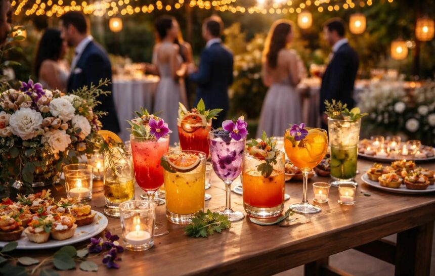 Idées de originales pour un cocktail de mariage réussi découvrez des idées originales pour un cocktail de mariage réussi, alliant créativité et saveurs uniques pour un moment inoubliable.