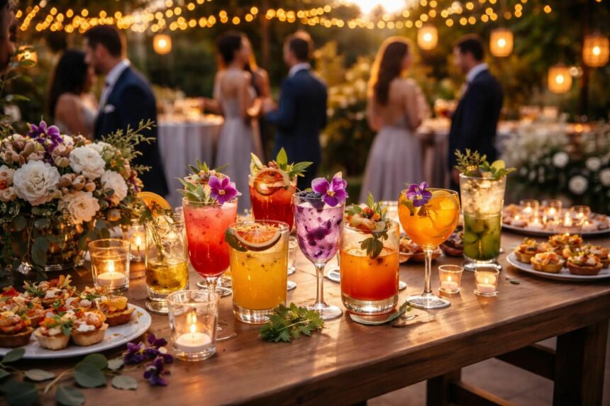 Idées de originales pour un cocktail de mariage réussi découvrez des idées originales pour un cocktail de mariage réussi, alliant créativité et saveurs uniques pour un moment inoubliable.