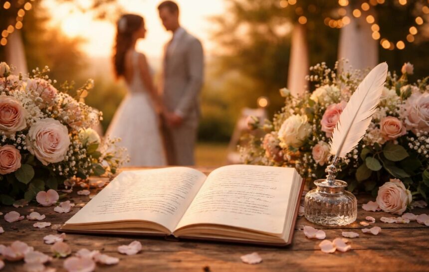 Inspiration pour un beau texte de mariage original découvrez des idées originales et inspirantes pour rédiger un texte de mariage unique et émouvant qui marquera les esprits.